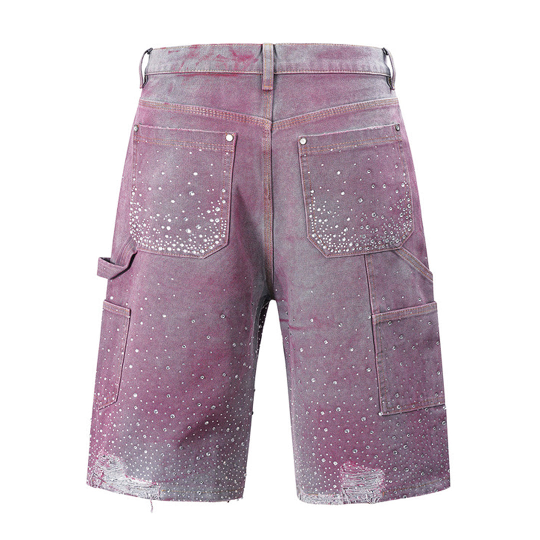 Rhinestone Cowboy Denim Shorts