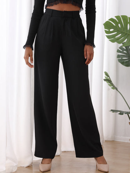 Women's Plain Simple Daily Casual Long Pants