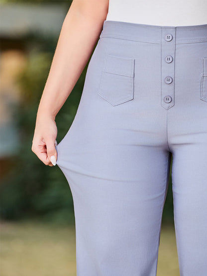 Women’s Casual High Waist Stretch Pants