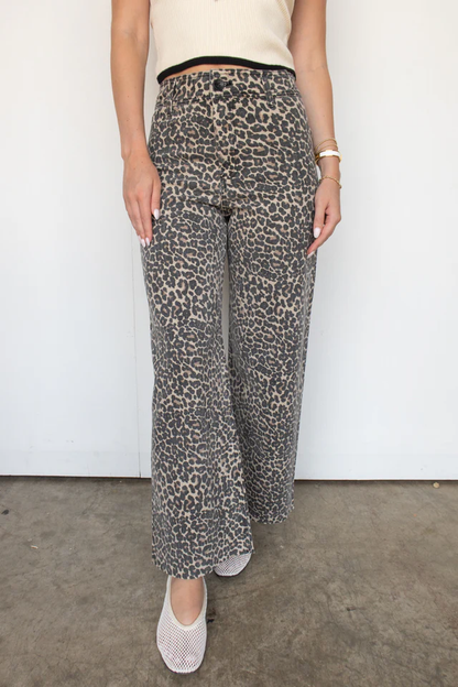 Leopard Jeans