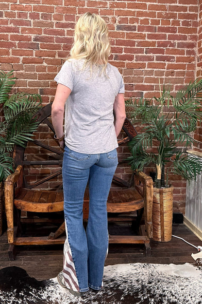 Judy Blue Americana Flag Print Jeans