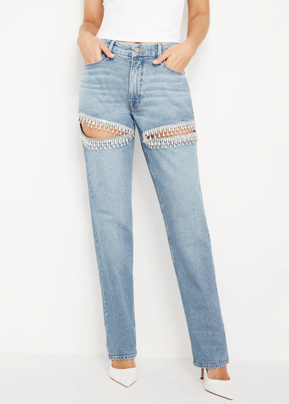 Good Icon Straight Diamond Jeans