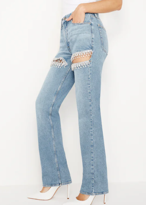 Good Icon Straight Diamond Jeans