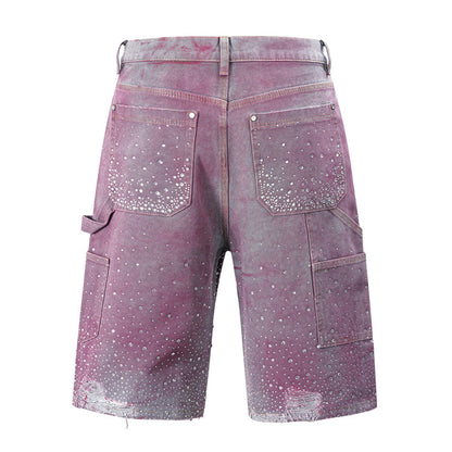 Rhinestone Cowboy Denim Shorts