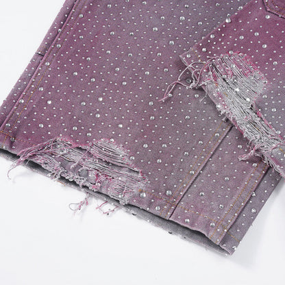 Rhinestone Cowboy Denim Shorts